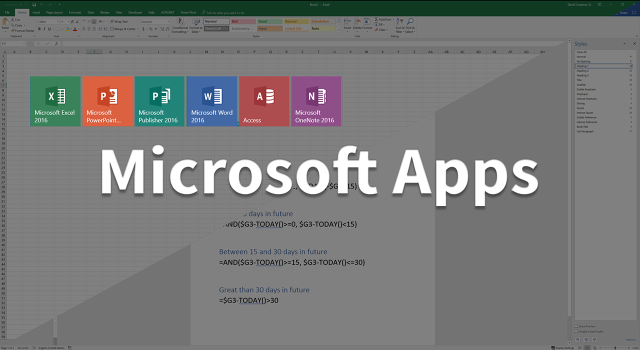 Microsoft Office Apps